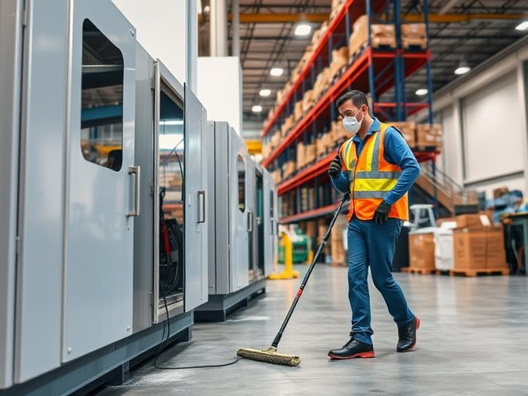 Expert Janitorial Services for Industrial warehouses