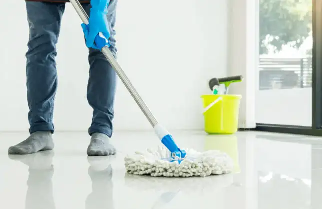 Commercial floor cleaning services