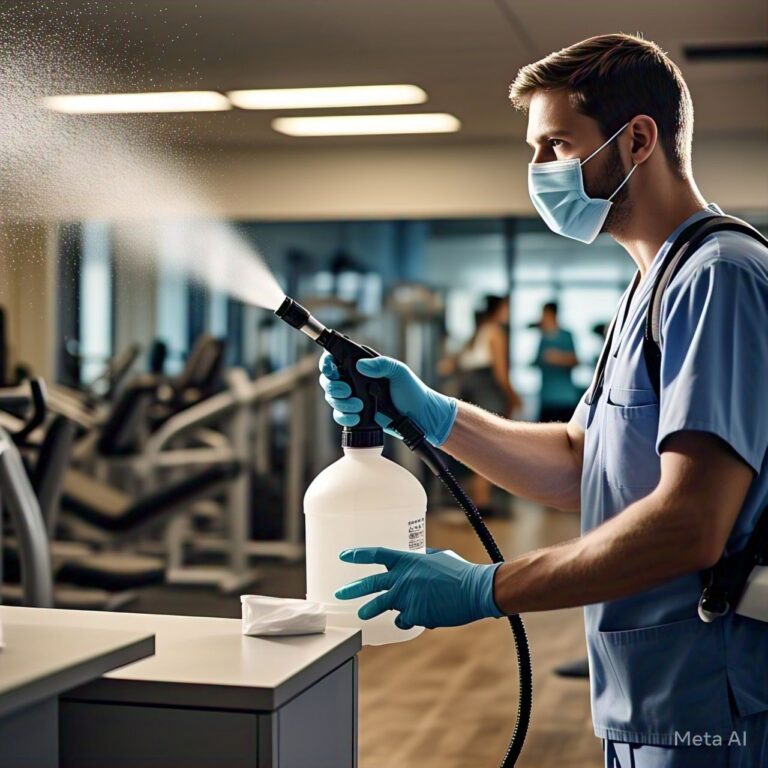 Gym cleaning