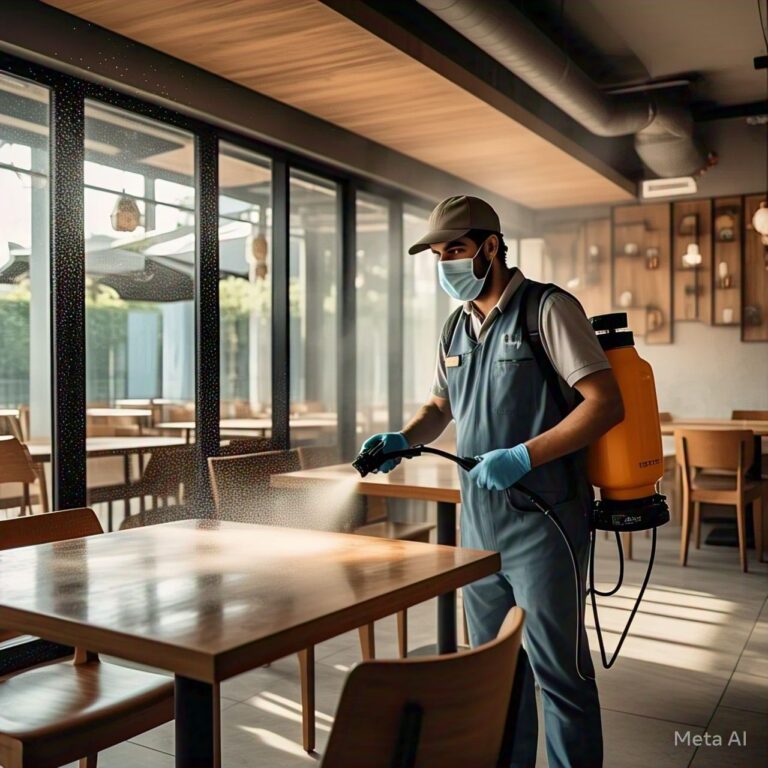 Restaurant kitchen cleaning