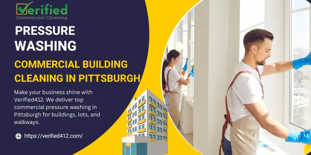 Commercial pressure washing in Pittsburgh