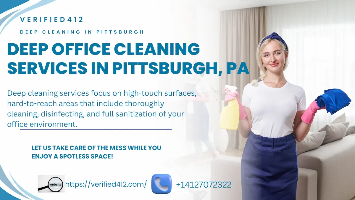 deep office cleaning in Pittsburgh