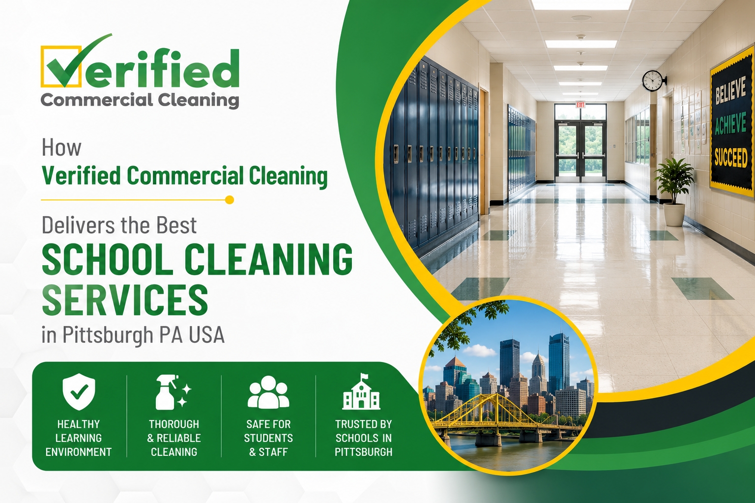 Cleaning Services for Schools in Pittsburgh PA, USA