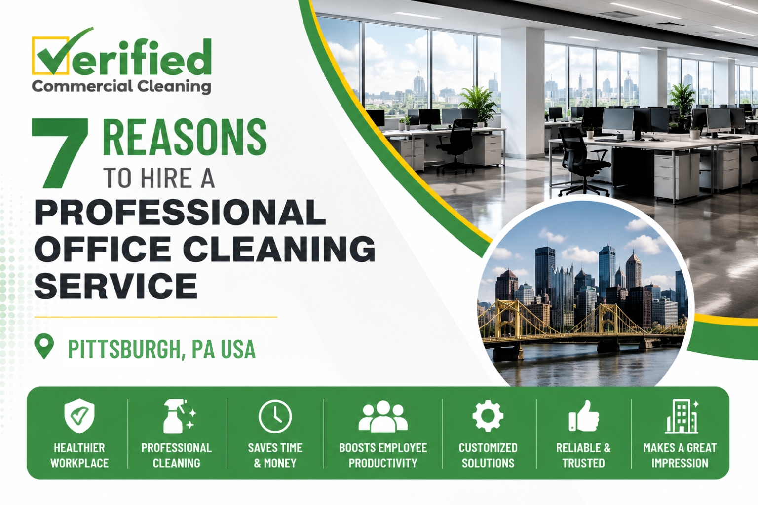 Office Cleaning Service Near Me in Pittsburgh