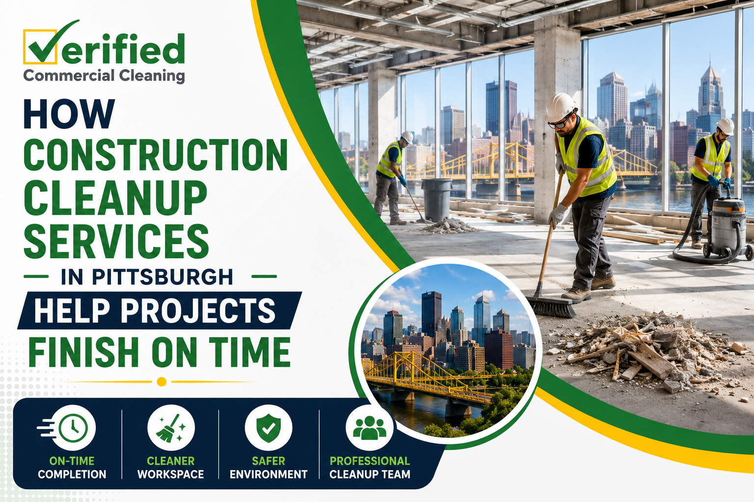 Construction Cleanup Services in Pittsburgh