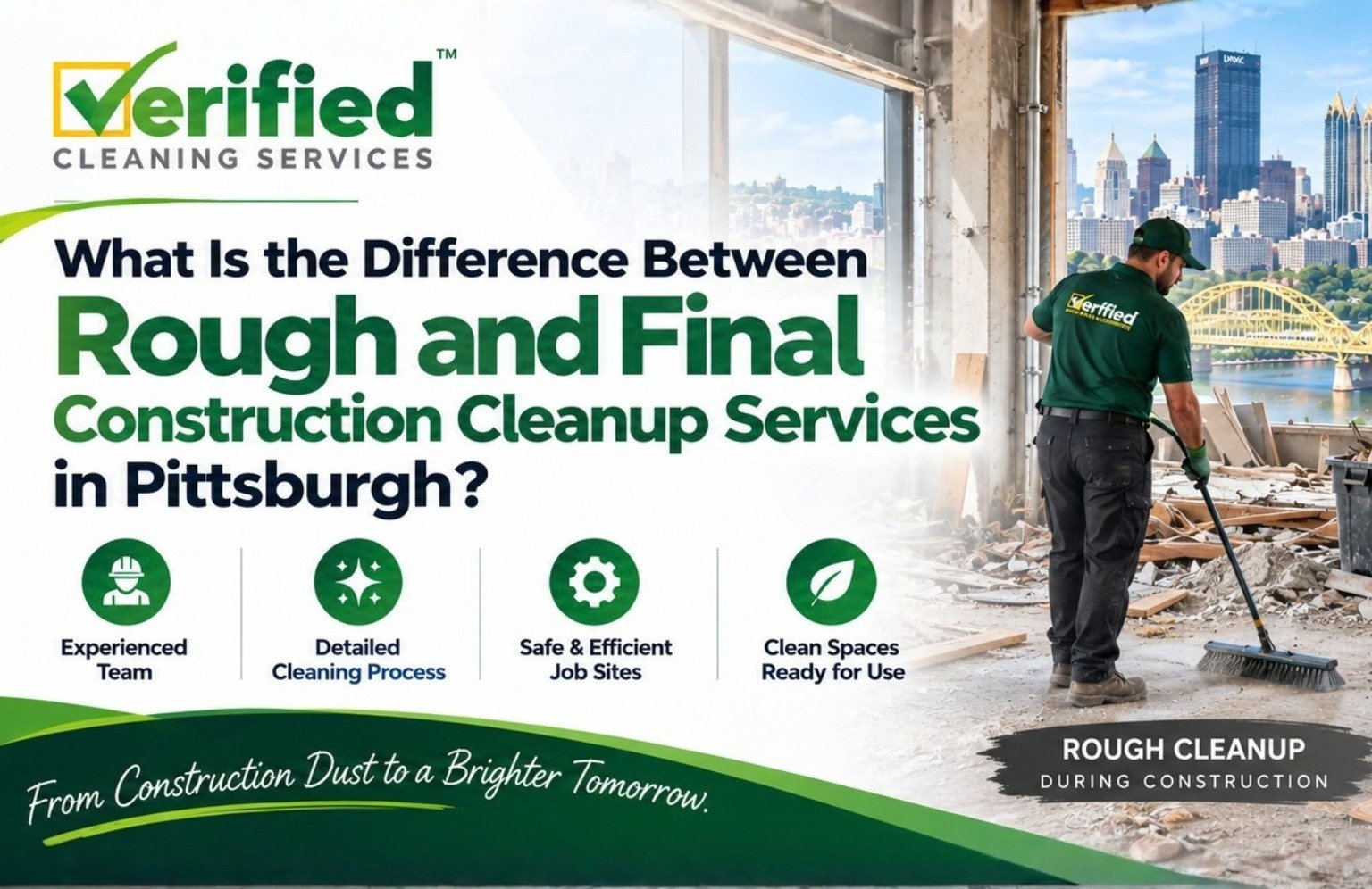 Construction Cleanup Services in Pittsburgh